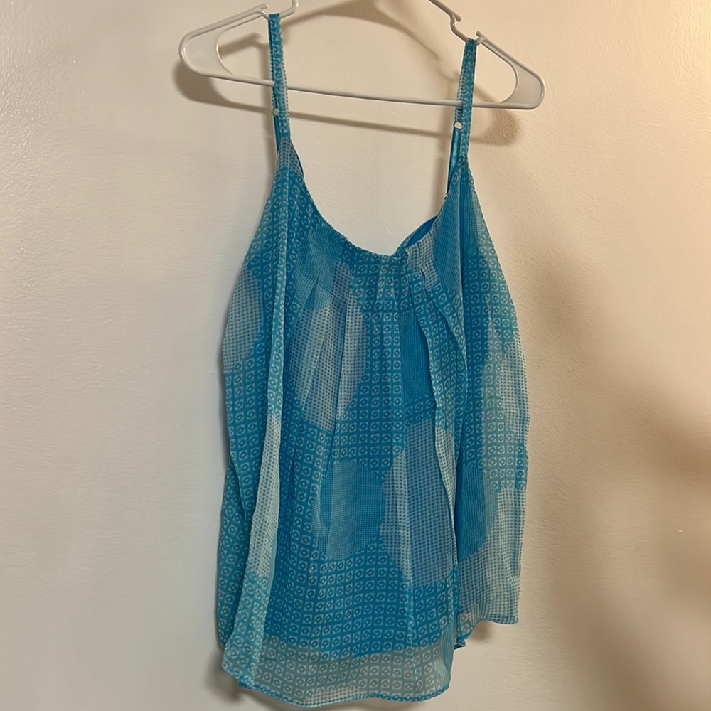 Women’s New York & Company Blue Tank Top